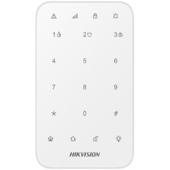 DS-PK1-E-WE AX PRO bezdrátová dotyková klávesnice