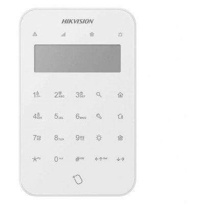 DS-PK1-LT-WE AX PRO bezdrátová dotyková klávesnice s LCD displejem