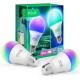 NOUS Smart Bulb P3 (2-pack) Chytrá žárovka RGB E27 9W Tuya
