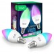 NOUS Smart Bulb P4 (2-pack) Chytrá žárovka RGB E14  4,5W Tuya