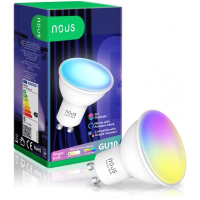 NOUS Smart Bulb P8 Chytrá žárovka RGB GU10  4,5W Tuya