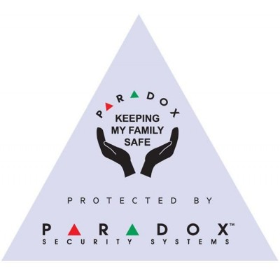 Nálepka "PARADOX" fialová zvenku i zevnitř