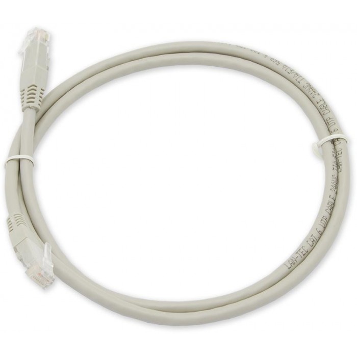PC-600 C6 UTP/0,5M - šedá propojovací (patch) kabel