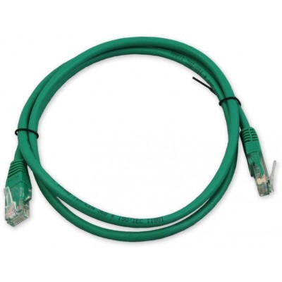 PC-600 C6 UTP/0,5M - zelená propojovací (patch) kabel