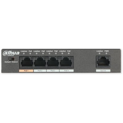PFS3005-4ET-60 switch 5/4, 4x PoE/1x LAN, 3af, 3at, 60W
