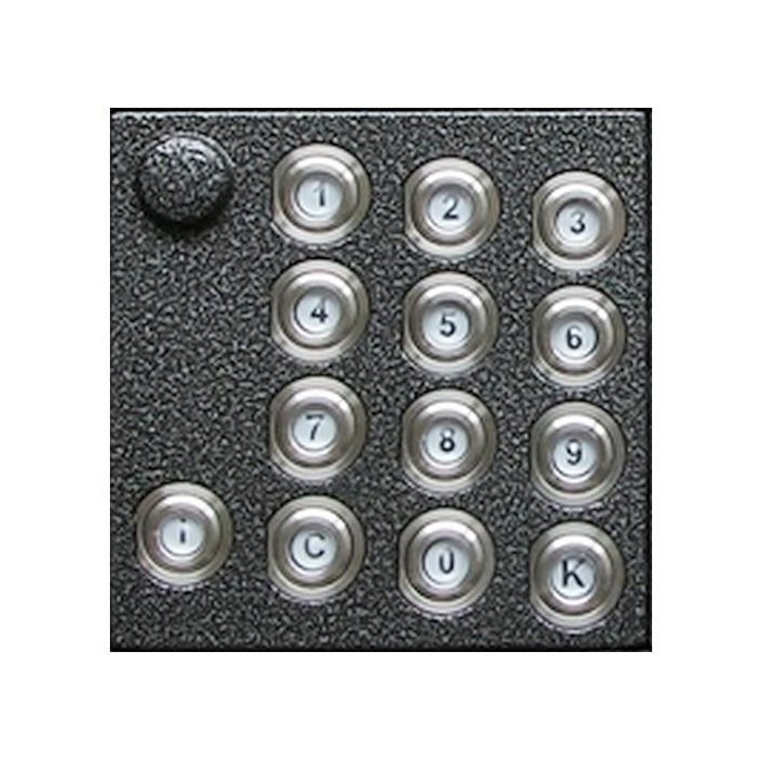 4FN 230 91.2/P číselnice KARAT, 2-BUS, stříbr., podsvit, bez Z