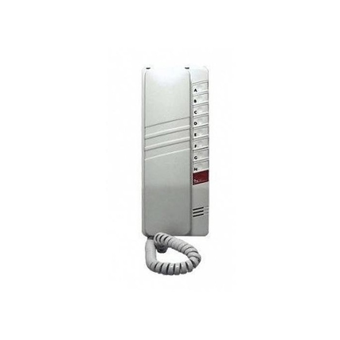 4FP 110 83.201/2 domácí telefon s tlačítkem na 2. zámek, 2-BUS, bílý