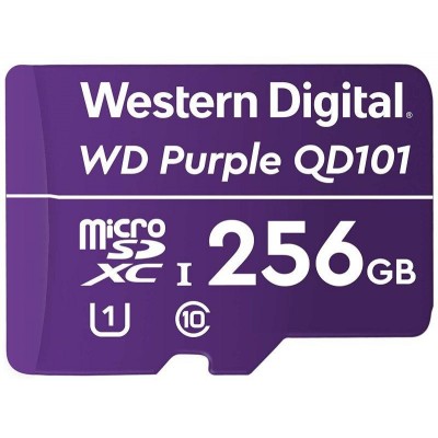 WDD256G1P0C paměťová karta MicroSDXC 256GB, WD Purple
