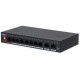 PFS3010-8GT-96-V2 PoE switch 10/8, 8x Gb PoE/1x Gb LAN, 96W