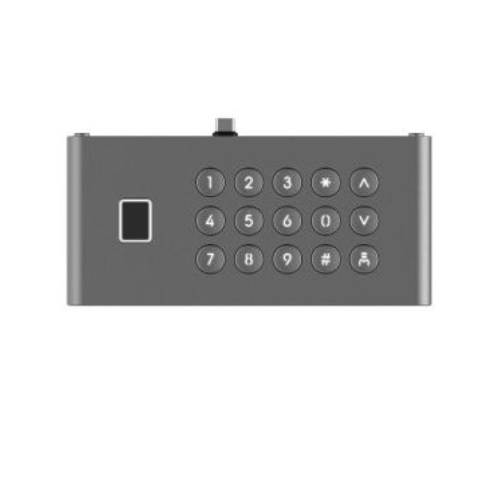 DS-KDM9633-FKP modul klávesnice a čtečky otisku prstů pro interkom DS-KD9633-WBE6