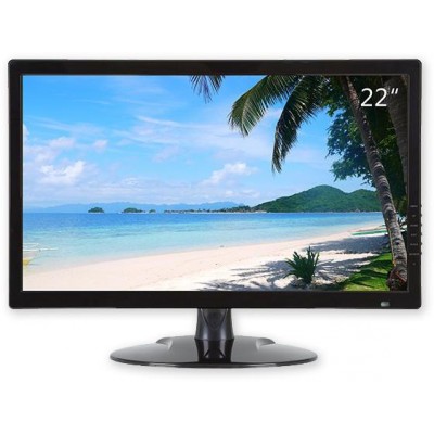 LM22-L200 22", LCD monitor pro provoz 24/7, rozlišení 1080p, HDMI, VGA, reproduktory, stolní/VESA