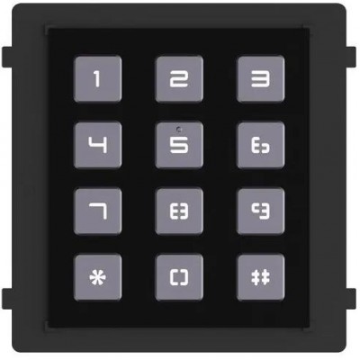 DS-KD-KP/black modul s číselnou klávesnicí, černá, 2. gen.